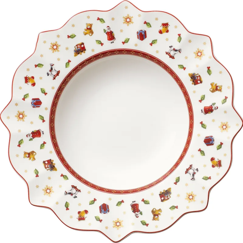 Villeroy & boch Toy's Delight dyb tallerken, hvid