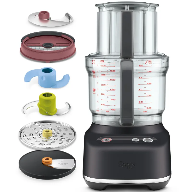 Sage SFP638BTR Paradice 9 Foodprocessor, sort
