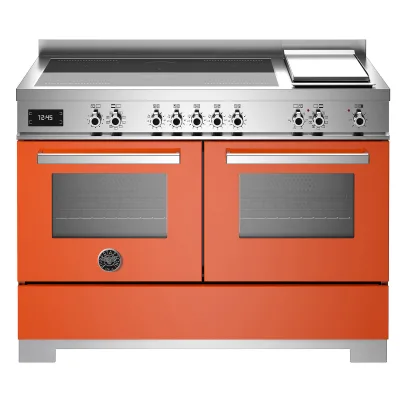 Bertazzoni Professional PRO125I2EART2 induktionskomfur 120 cm, orange