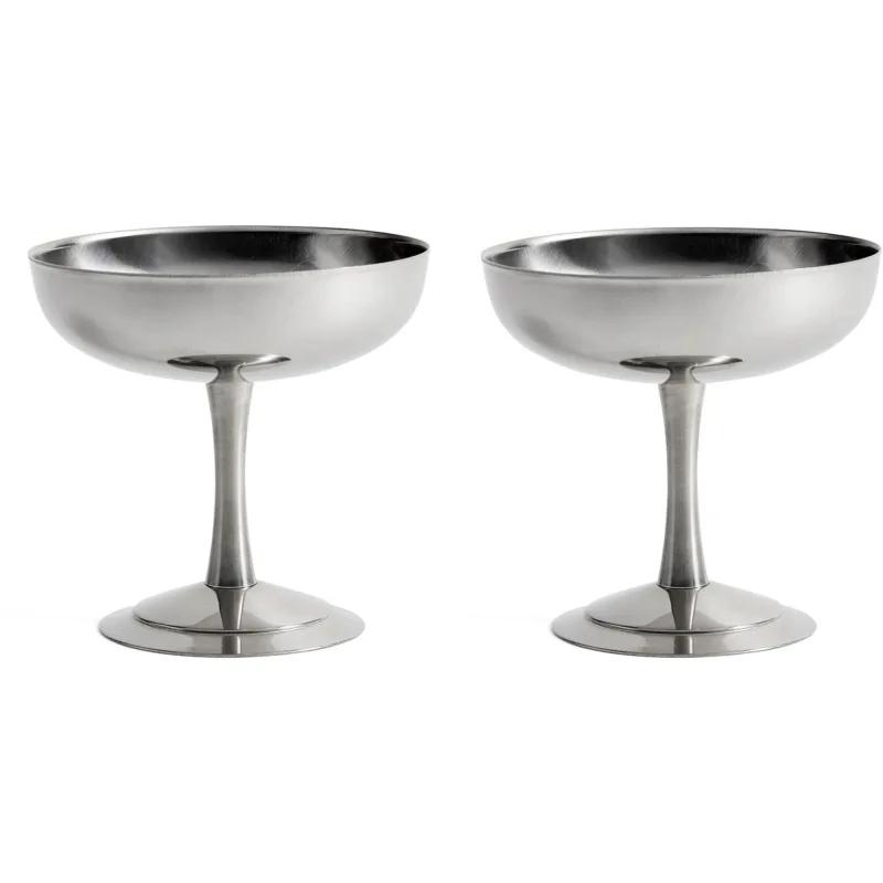 Hay Italian Ice Cup isbæger, 2 stk. rustfrit stål