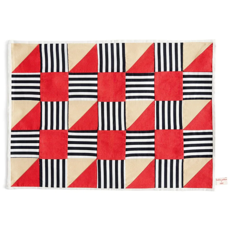 Hay Sobremesa dækkeserviet, stripe red
