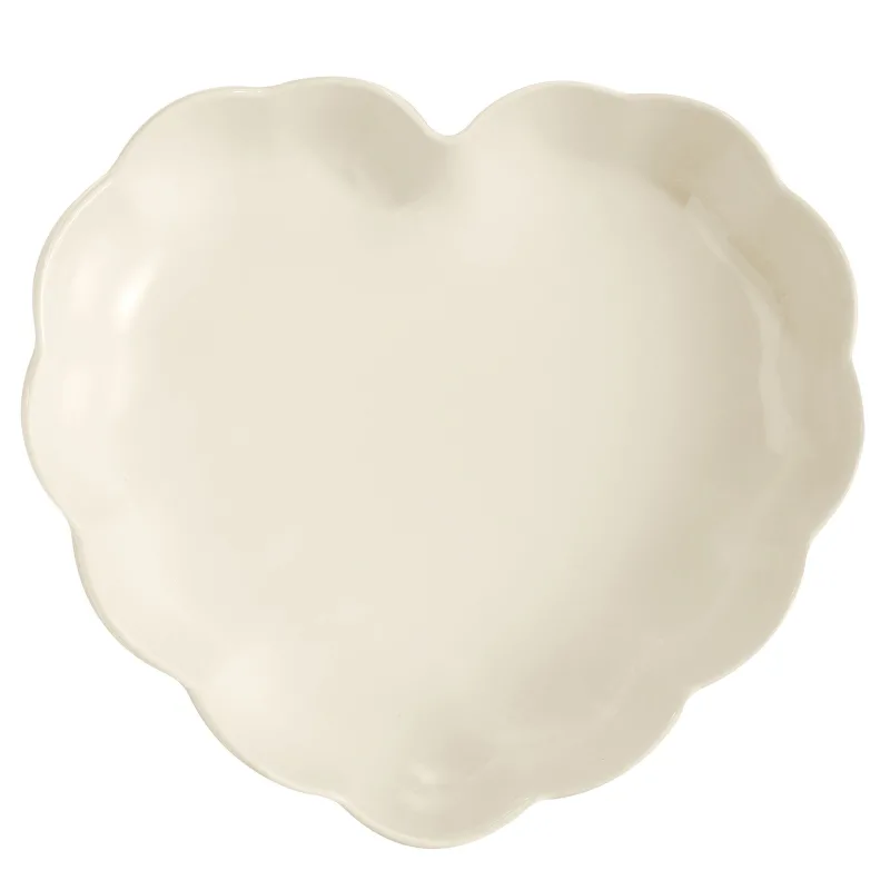 Emile Henry Madeleine bageform hjerte, cream