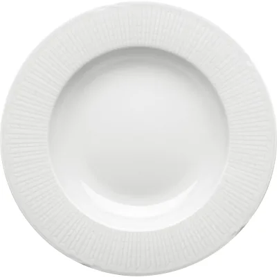 Rörstrand Swedish Grace dyb tallerken, 25 cm., hvid