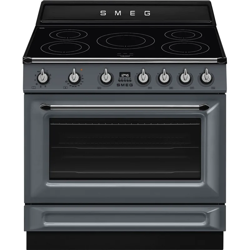 Smeg TR90IMGR Victoria Induktionskomfur 90 cm, grå