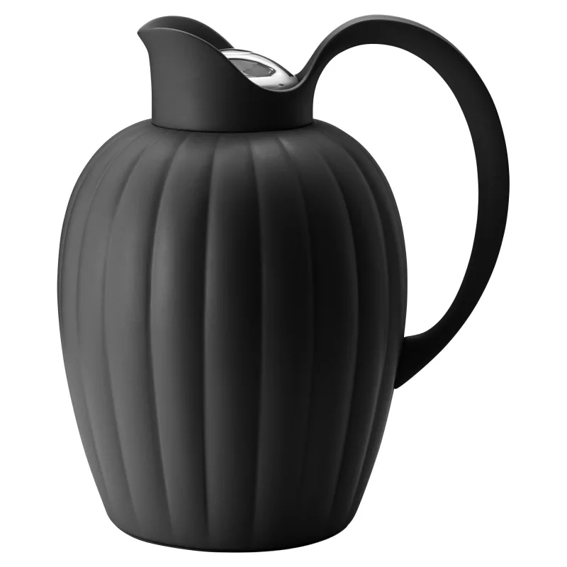 Georg jensen Bernadotte Termokande 1 liter, sort