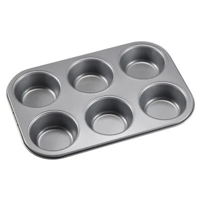 Dorre Karabo muffinsform, kulstål, 6 stk.