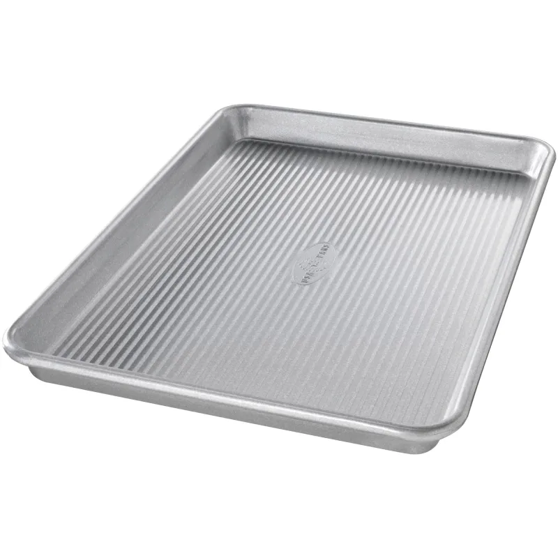 USA PAN Quarter Sheet bageplade med kant 32 x 23 cm, aluminiseret stål