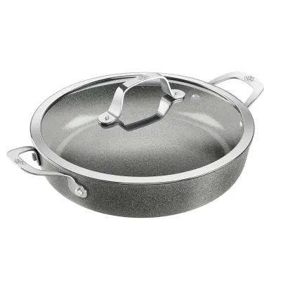 Ballarini Salina serveringspande med låg 28 cm, aluminium