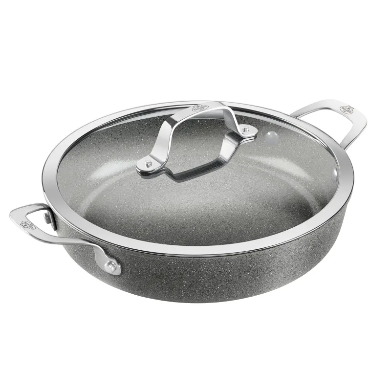 Ballarini Salina serveringspande med låg 28 cm, aluminium