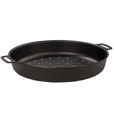 Kockums jernverk Perforeret grillform, 30 cm, kulstofstål