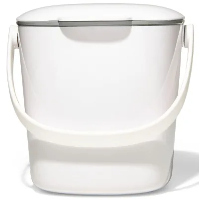 Oxo Kompostbeholder 2,8 liter, hvid
