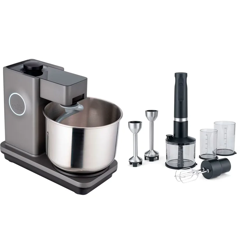 Wilfa KM1GY-70 Probaker køkkenmaskine + IM4B-1000FP Prostick stavblender