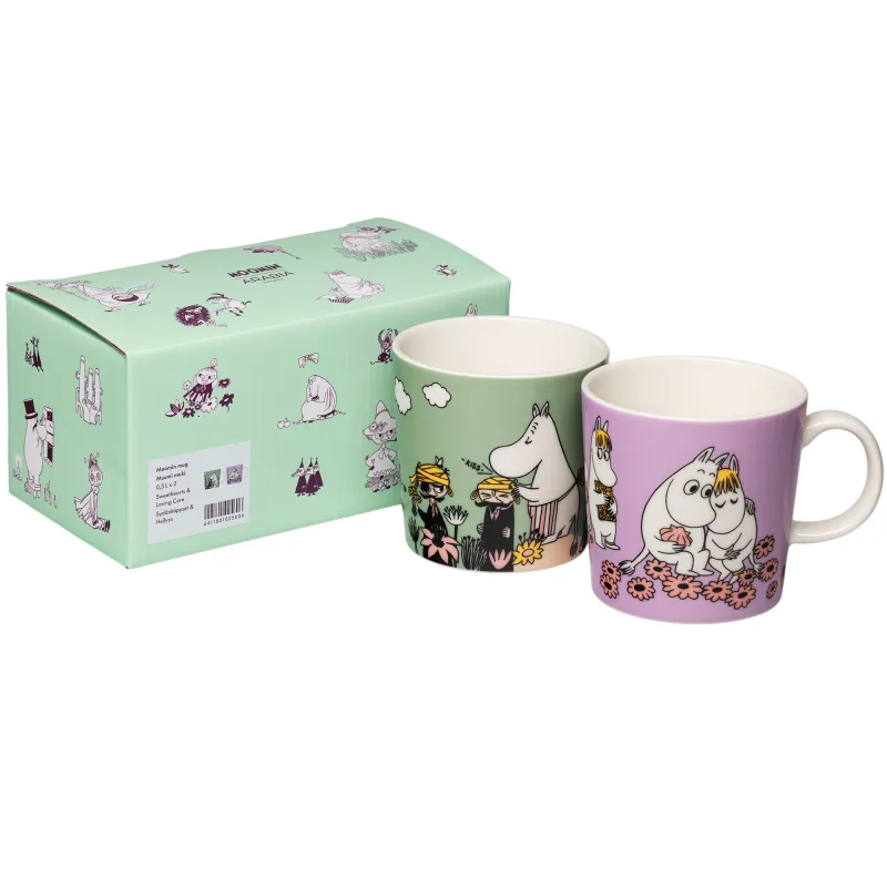 Moomin arabia Forelskede krus & Omtanke kop 30 cl