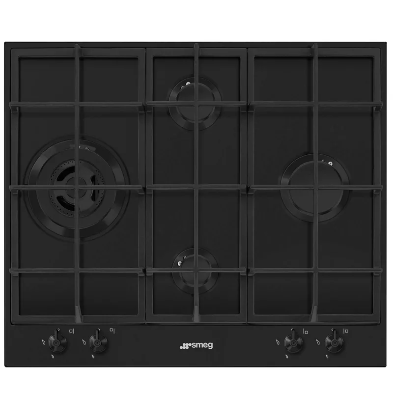 Smeg Classic PX364LMB gaskogeplade 60 cm, matsort