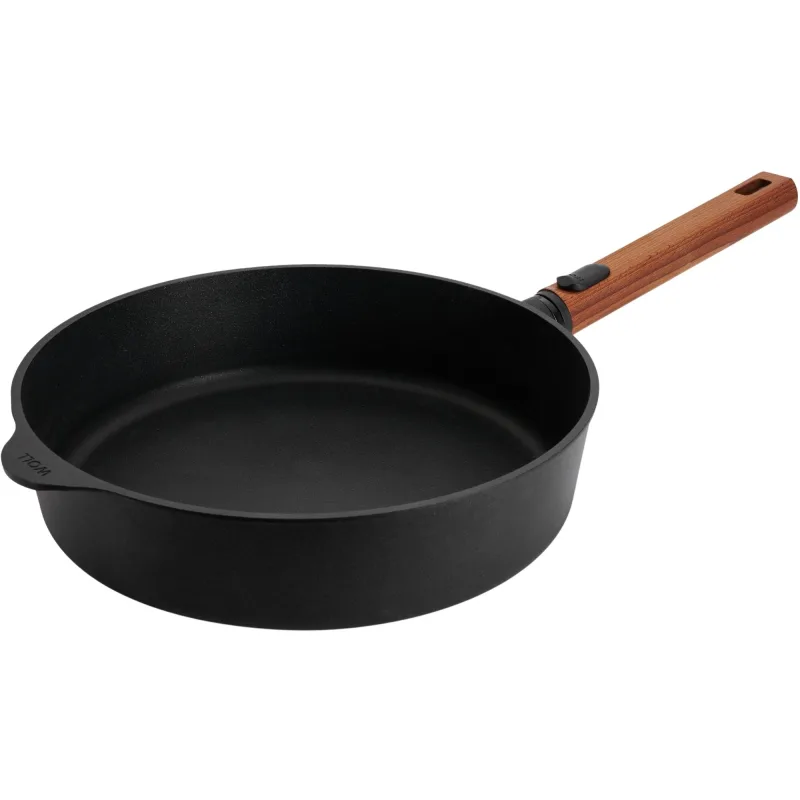 Woll Eco Logic Qxr Sauterpande med aftageligt træhåndtag Ø28 cm