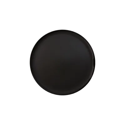 Raw middagstallerken 28 cm - Titanium Black