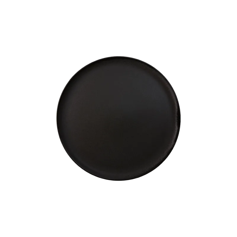 Raw middagstallerken 28 cm - Titanium Black