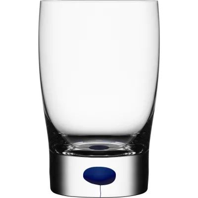 Orrefors Intermezzo Blå Drikkeglas, 25cl.