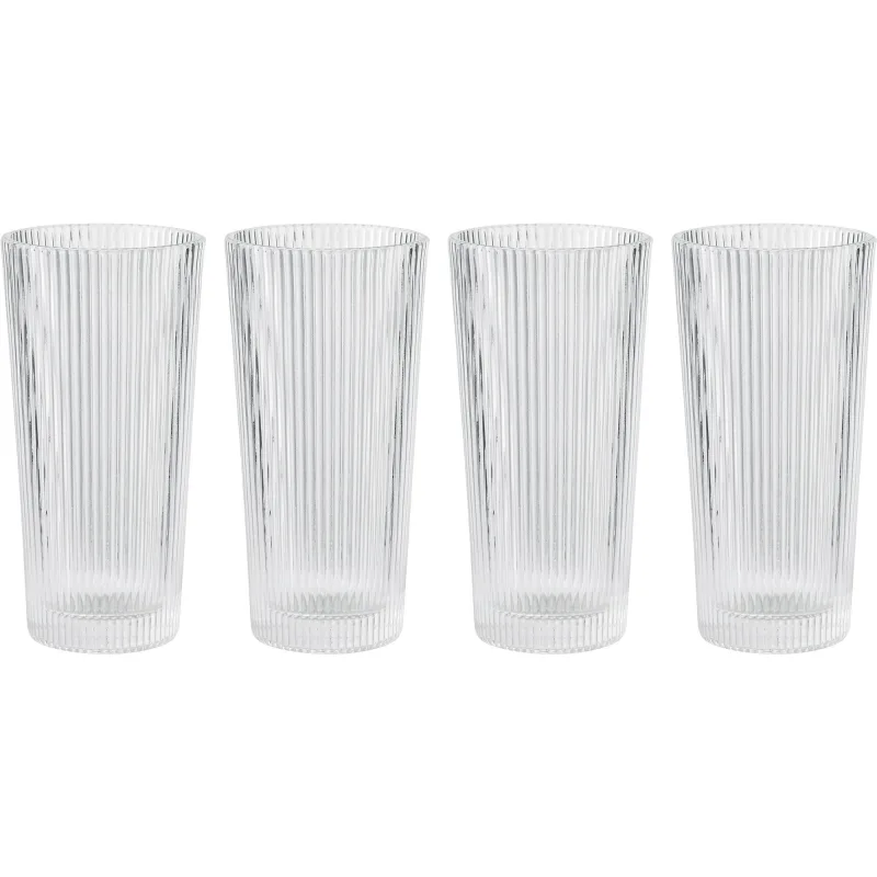 Stelton Pilastro longdrinkglas, 0,3 liter, 4 stk.