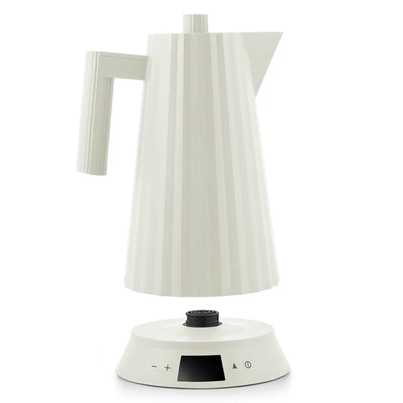 Alessi Elkedel med temperaturkontrol 1,7 liter, hvid