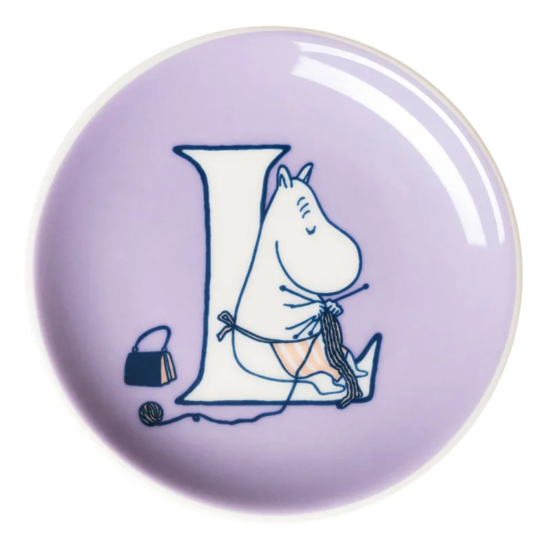 Moomin arabia Mumi L asiet 10,5 cm, lilla