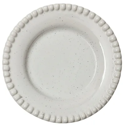 Potteryjo Daria tallerken 22 cm. 2 stk., cotton white shiny