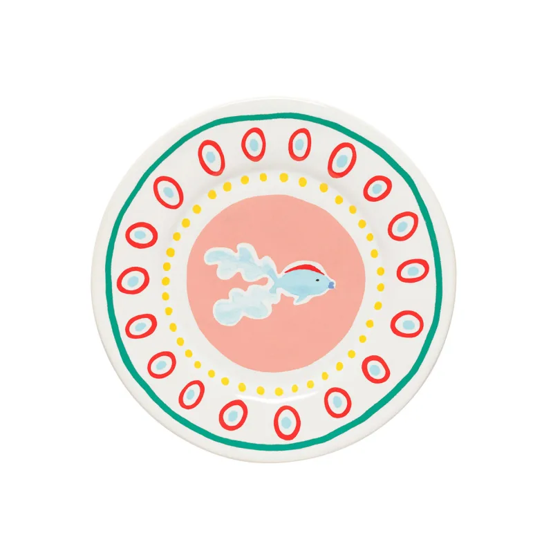 Costa Nova Summer Blizz tallerken 22 cm, guppy
