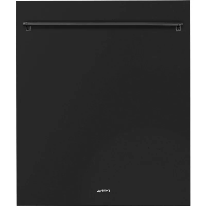 Smeg KIT82CN front til opvaskemaskine, matsort