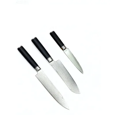Damaskus knivsæt 3 knive