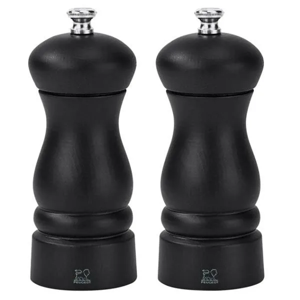Peugeot Clermont Salt- og Peberkværn sort 13 cm