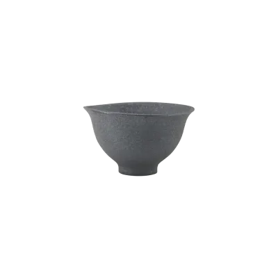 Pion høj skål Ø19,5 cm - Sort/brun