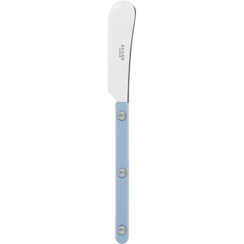 Sabre paris Bistrot Solid smørkniv 14 cm, pastelblå