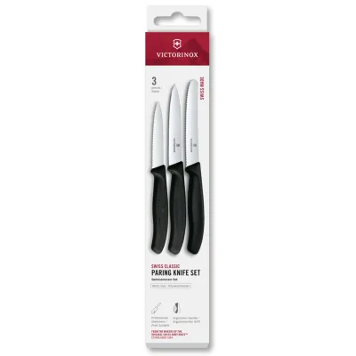 Victorinox Swiss Classic urteknive 3-pak, sort