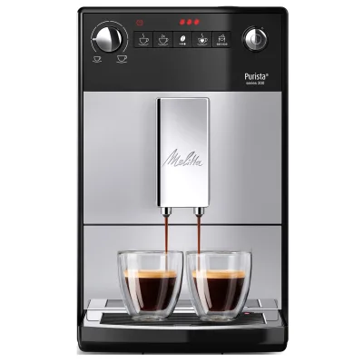 Melitta Purista Helautomatisk kaffemaskine, sølv