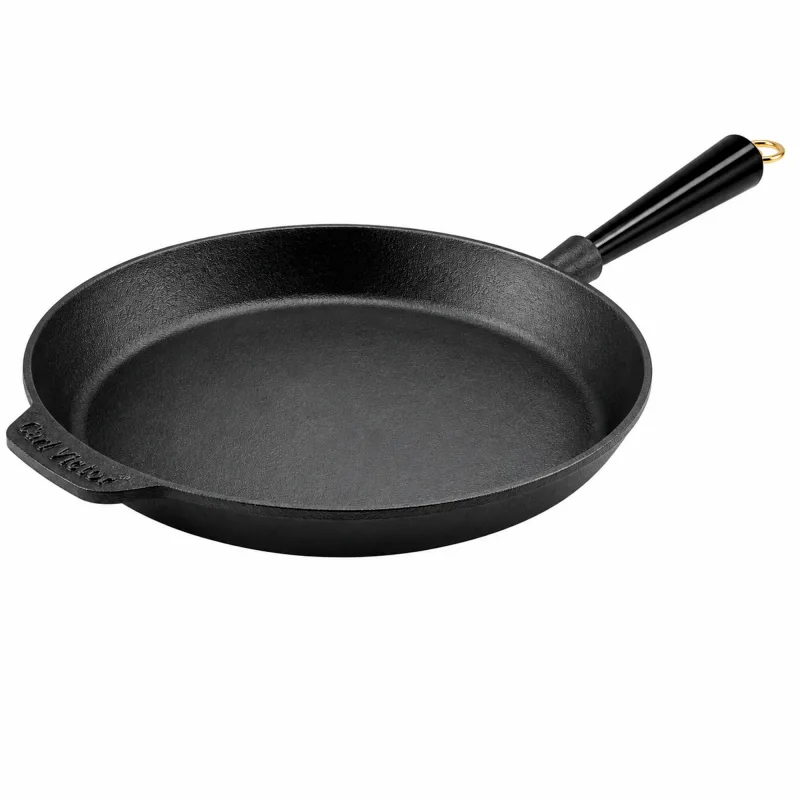 Carl victor Gold stegepande 28 cm, støbejern
