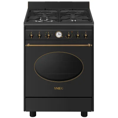 Smeg CO60GMAN2 Colonial gaskomfur 60 cm, antracit