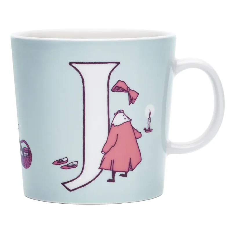 Moomin arabia ABC Mumin krus 0,4 liter, J