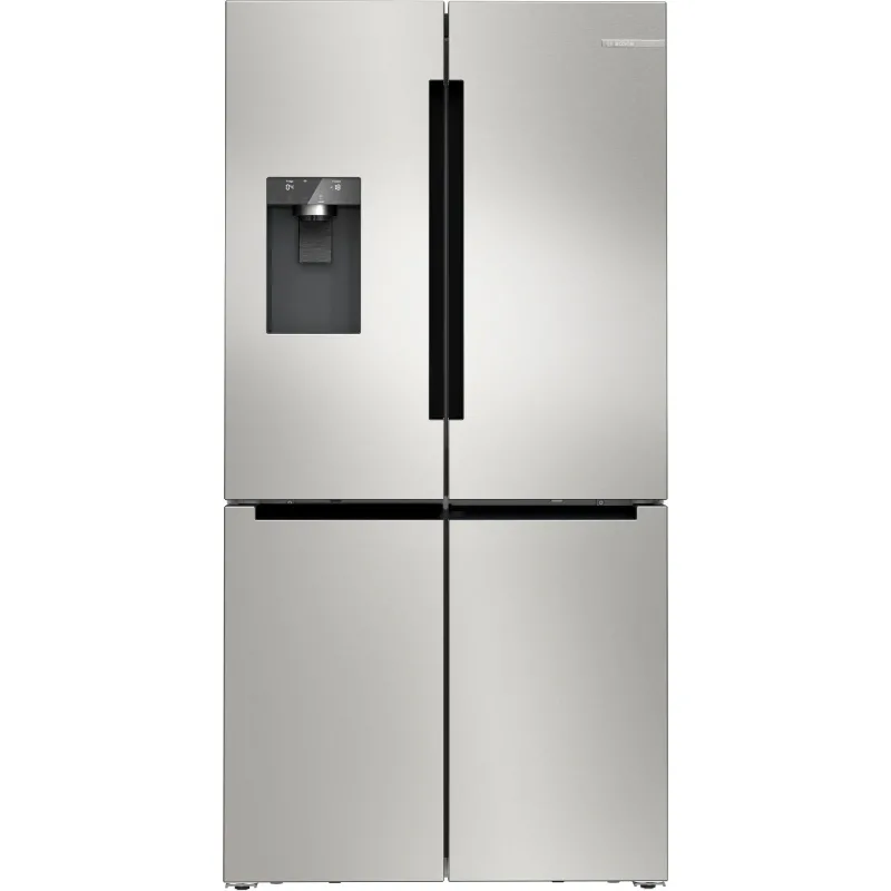 Bosch KFI96APEA Serie 6 fritstående kombiskab 183 × 90,5 cm, rustfrit stål