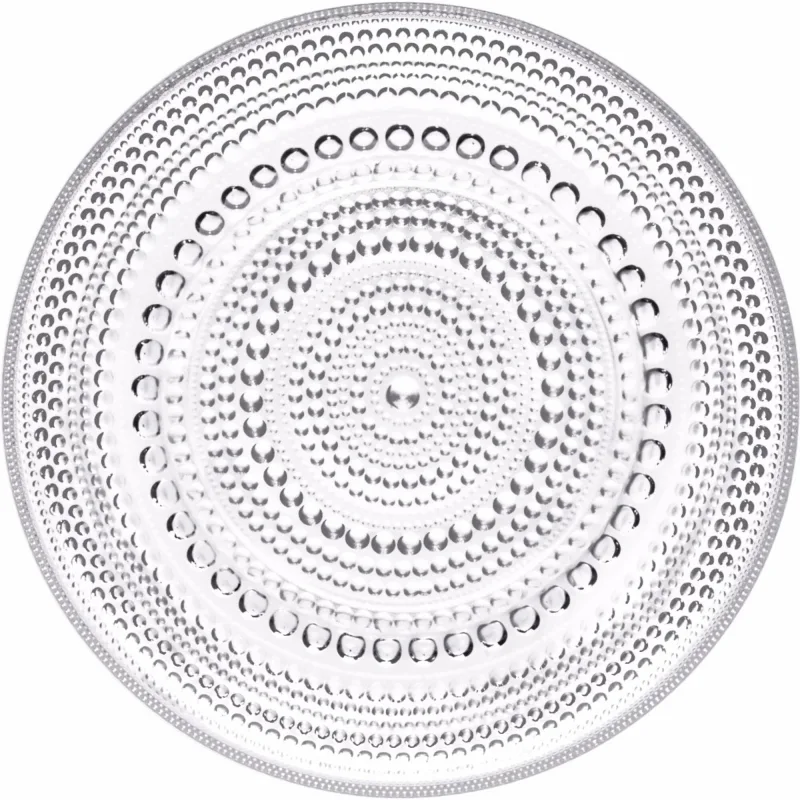 Iittala Kastehelmi tallerken 17 cm. klar