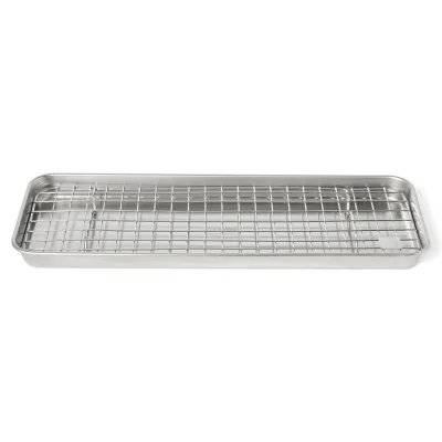 Culimat Gastrobakke med rist, 38 x 14 cm