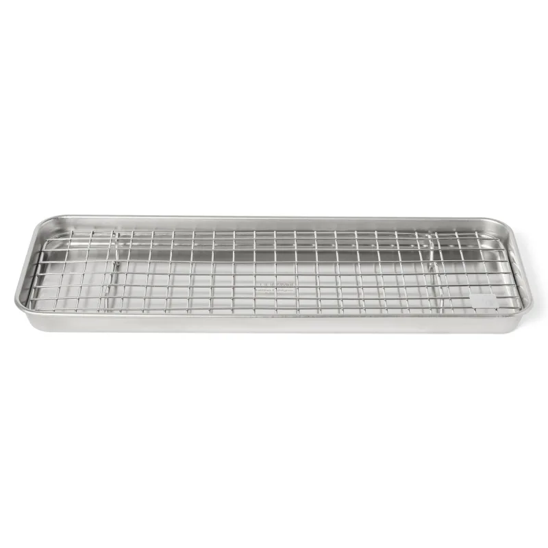 Culimat Gastrobakke med rist, 38 x 14 cm