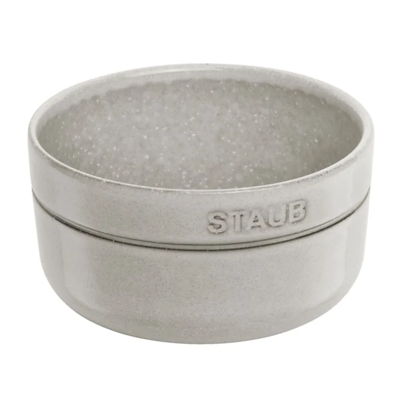 Staub Dining Line skål 12 cm, white truffle