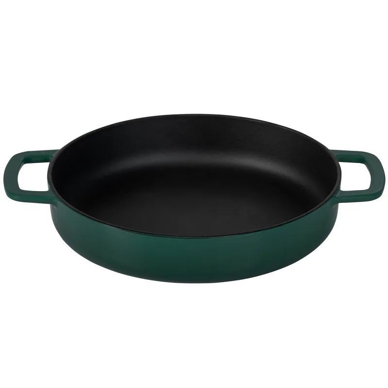 Combekk Støbejernspande Ø24 cm, grøn