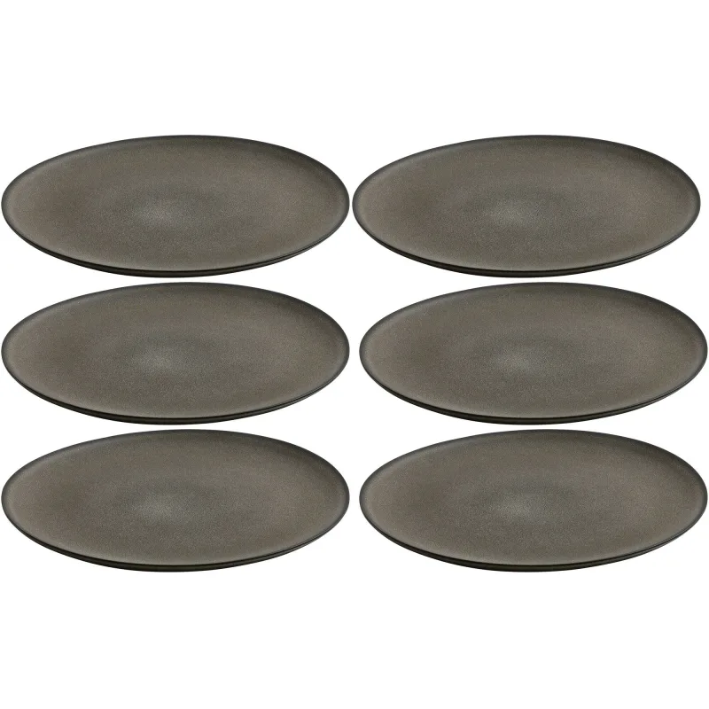 Aida RAW frokosttallerken 23 cm, forest brown, 6 stk.