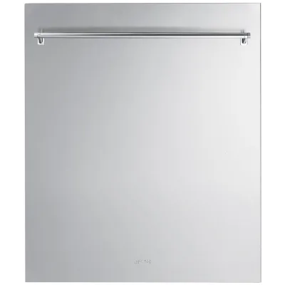 Smeg KIT82CX frontpanel til opvaskemaskine 60 cm, rustfrit stål