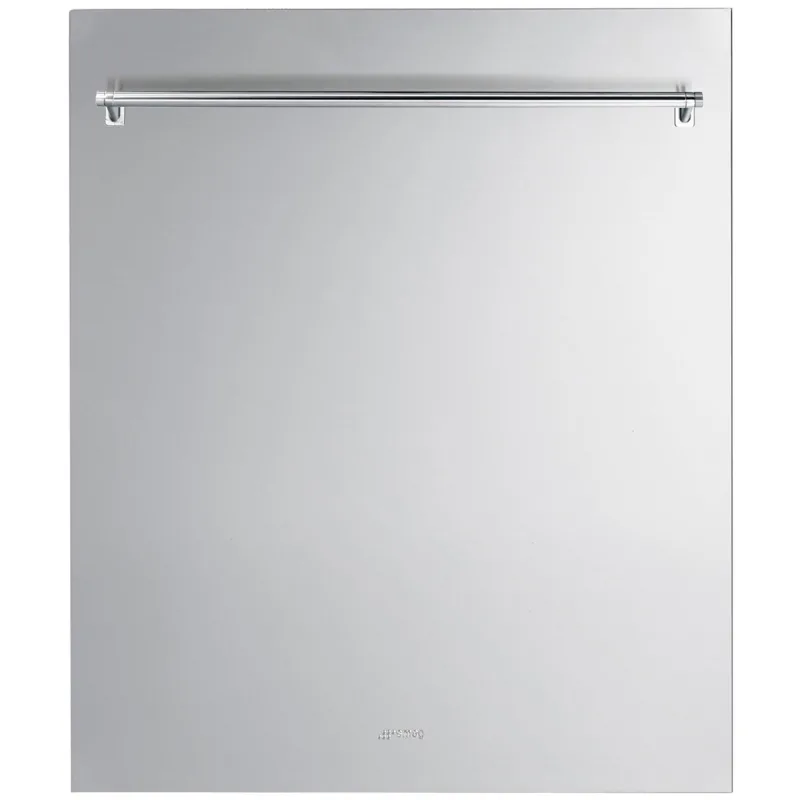 Smeg KIT82CX frontpanel til opvaskemaskine 60 cm, rustfrit stål
