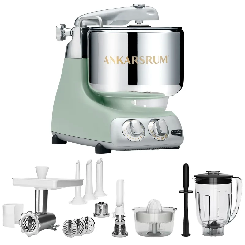 Ankarsrum Assistent Original Nordic Sage + Deluxepakke
