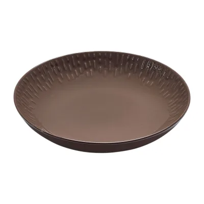 Aida Confetti dyb tallerken 23 cm, chocolate