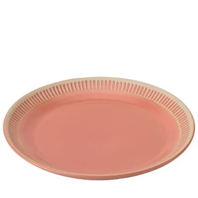 Knabstrup Colorit middagstallerken 27 cm, coral
