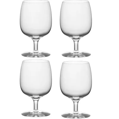 Kosta boda Nutid ølglas på fod 48 cl, 4-pak